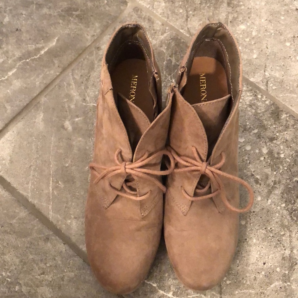 Size 9 Suede Booties